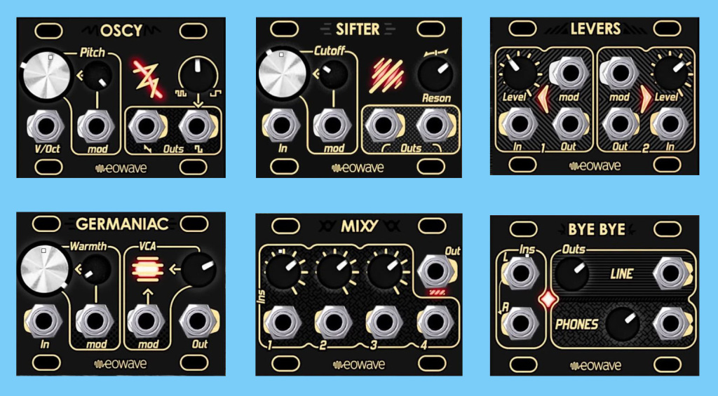 Buchla & Friends: New 1U modules from Eowave