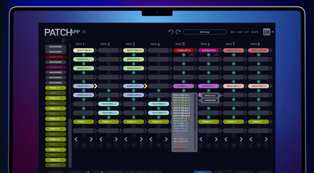 Flock Audio PATCHlv PATCH app