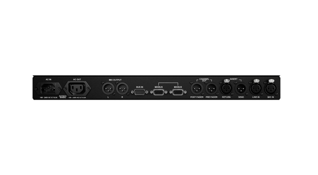 Harrison Audio 32Classic MS Mix Strip: Rear Panel