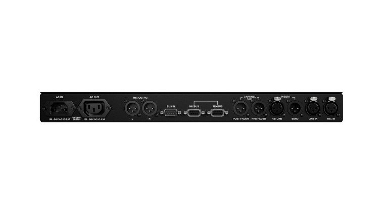 Harrison Audio 32Classic MS Mix Strip: Rear Panel