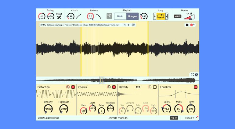 Just a Sample, BP-909, Tubeshifter: Free Plugins
