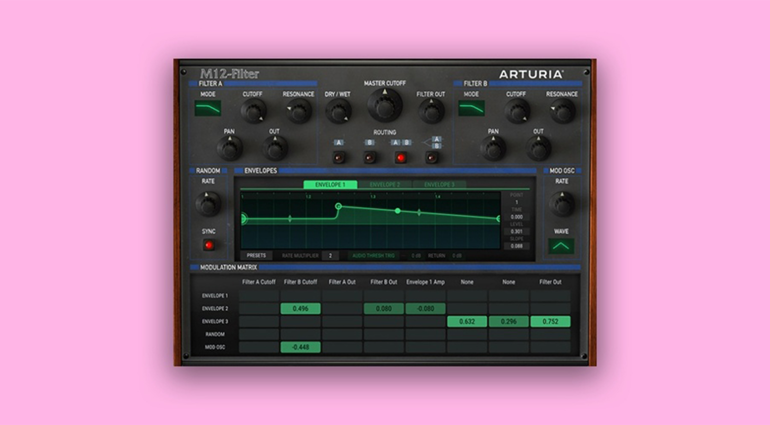 Arturia M12-Filter