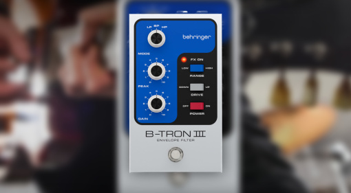 Behringer releases the B-TRON III Envelope Filter - a Funky Auto-Wah