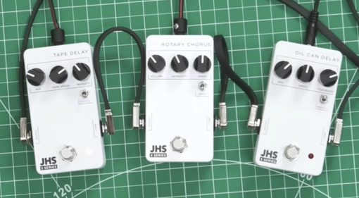 JHS Pedals 3 Series Expands with 3 New Pedals