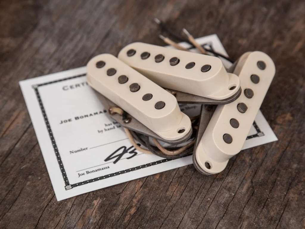 Joe Bonamassa Greenburst Stratocaster Pickup Set