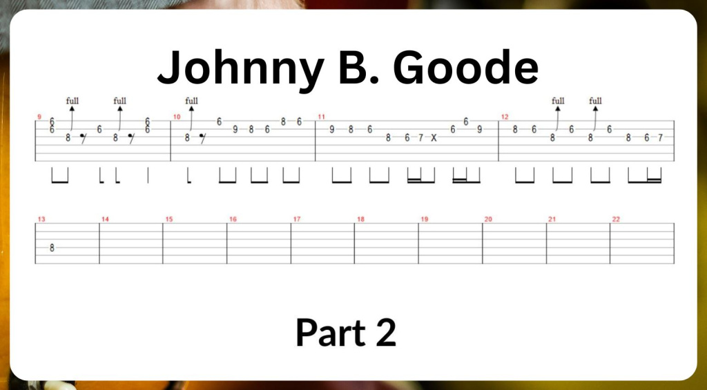 Johnny B Goode TAB gearnews 