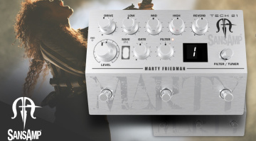 Tech 21 Marty Friedman Signature SansAmp Pedal