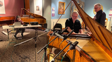 The Walter Piano at the Sigal Museum Mozart Chopin