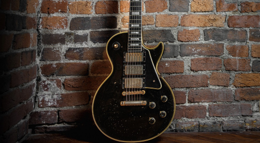 Gibson Eric Clapton 1958 Les Paul Custom Ebony Guitar: A collector's beauty!