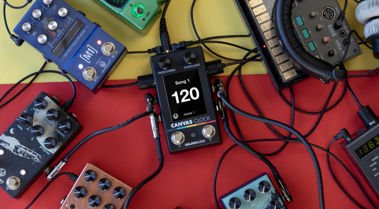 Walrus Audio Canvas Clock: Your Pedalboard All-Rounder for Perfect Sync