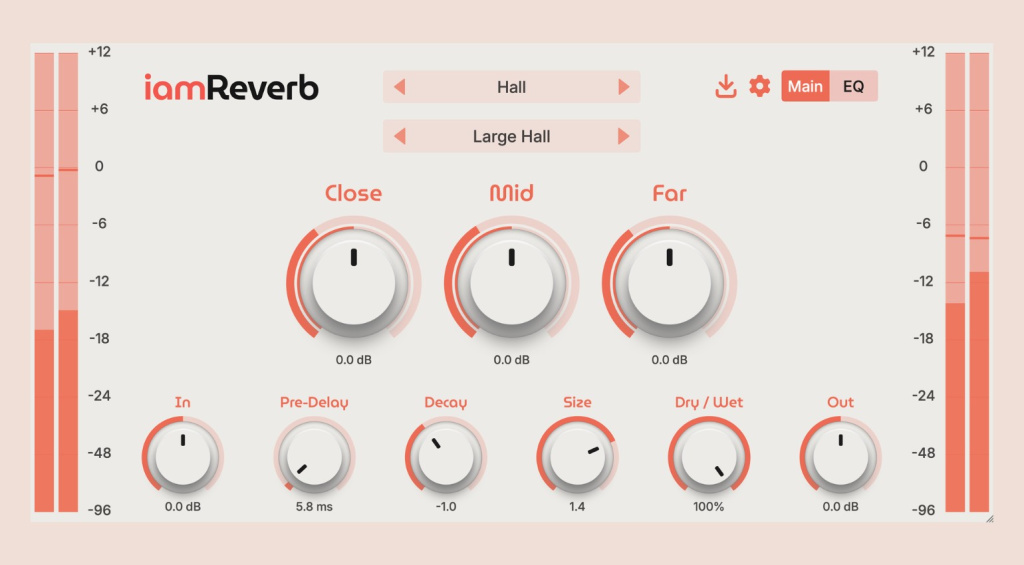 iamReverb Redefines Reverb - Exceeds Advanced Reverb Modeling Classic Reverb Processors?