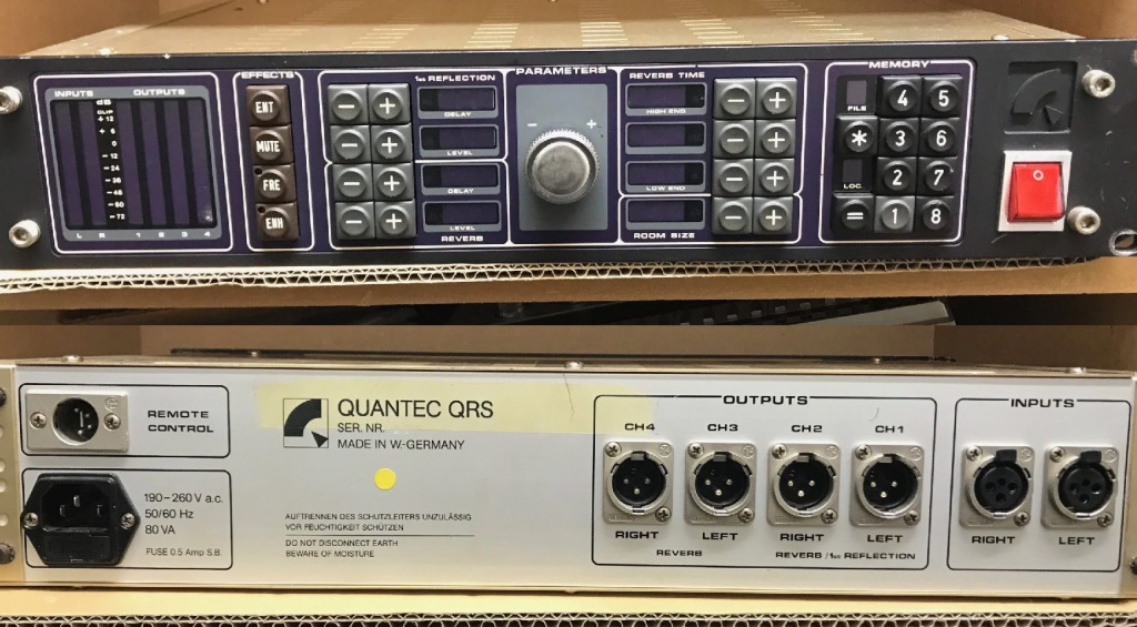 1980s Reverb: Quantec QRS