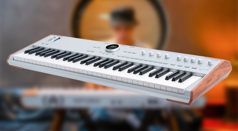 Arturia AstroLab 61 Silver Edition: New Color, Free Firmware