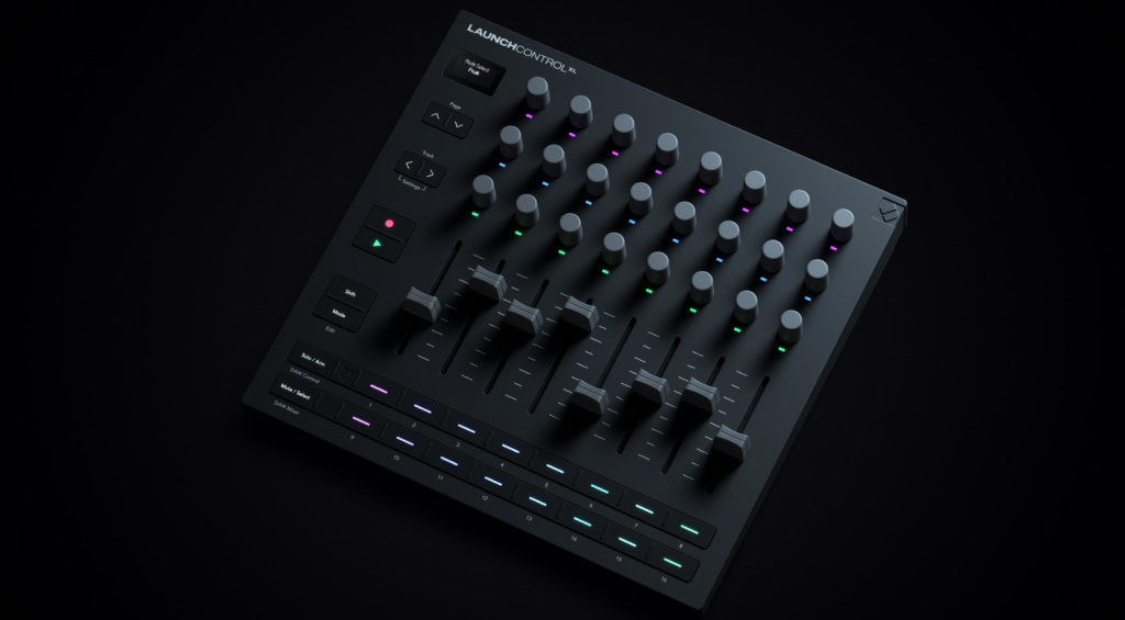 Stylish black with LEDs