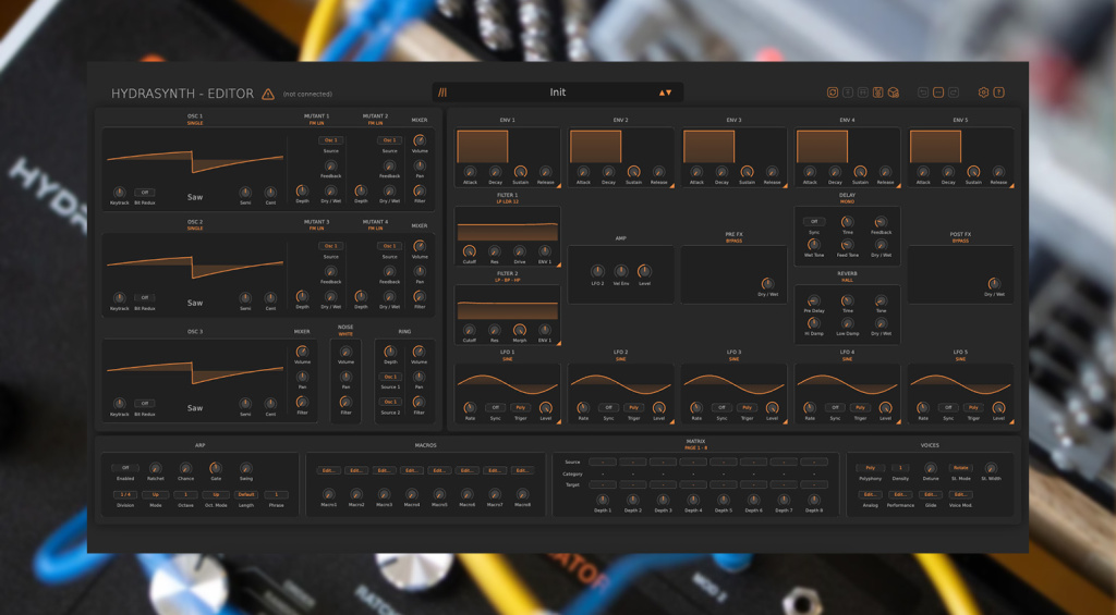 Hydrasynth Module Free Hydrasynth Editor, New Modules From Erica Synths and Rides In The ...