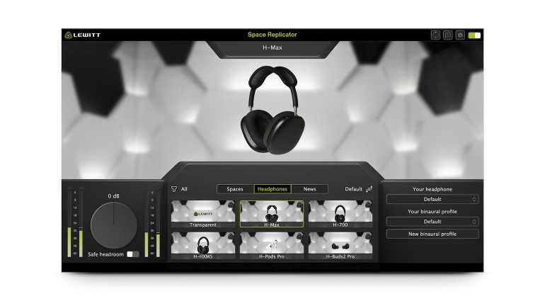 LEWITT Space Replicator Headphone
