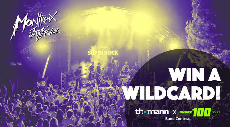 Montreux Jazz Festival 2025 with Thomann & Shure: Win a Wildcard and Gear!