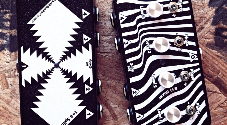 Earthquaker Devices Utilities: 4 into 1 or1 into 4!