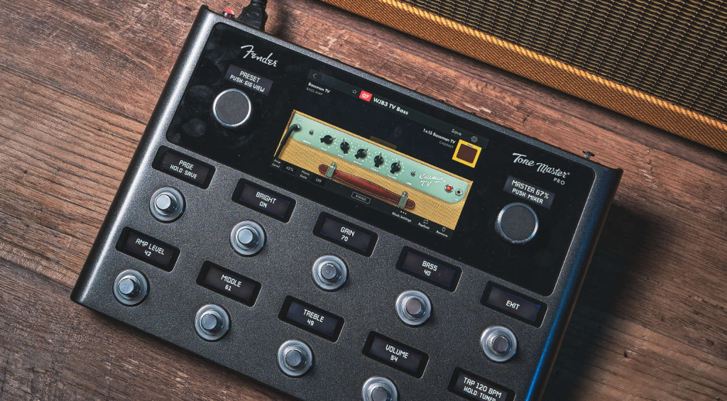 Fender Tone Master Pro: Firmware Update 1.8 Adds 5150 Amps, 15 Effects, and New Features!