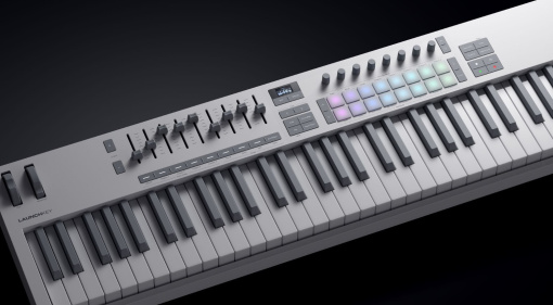Novation Launchkey Mk4 White: Flashy New Colors for the Big Keyboard Controller