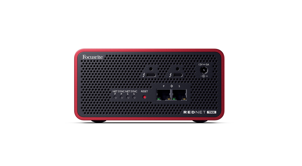 Focusrite RedNet TNX Connection Panel