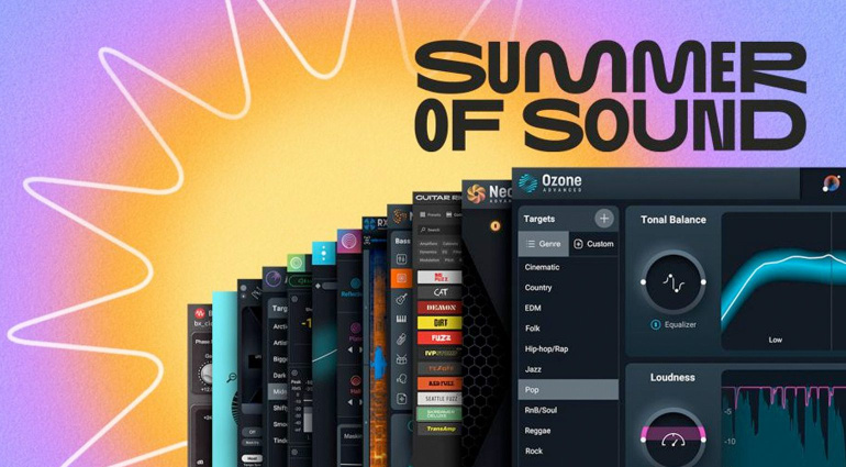 iZotope Summer of Sound Sale: Save Up to 50% on Plugins & Bundles and Get a Free Gift!