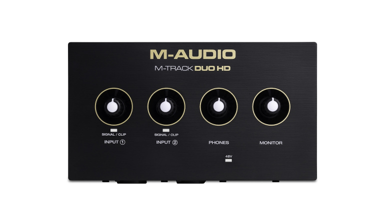 M-Audio M-Track Duo HD: Main Controls