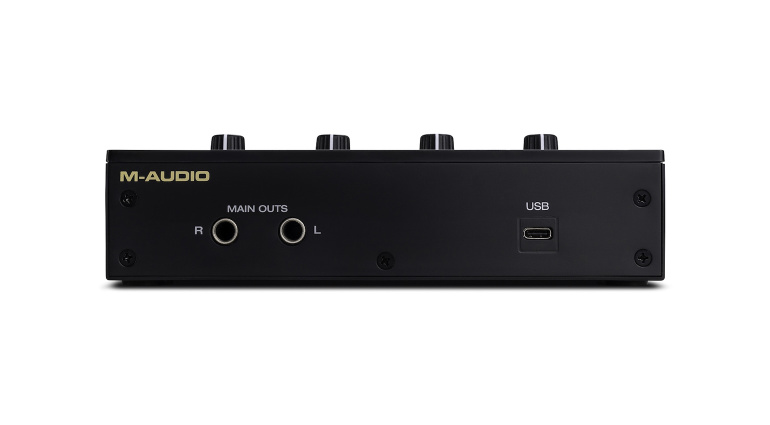 M-Audio M-Track Duo HD: Rear Panel