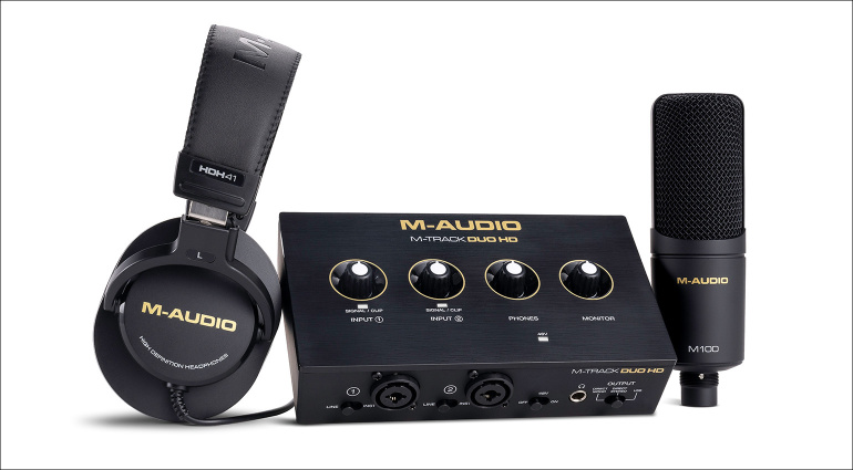 M-Audio M-Track Duo HD: Accessible Home Recording