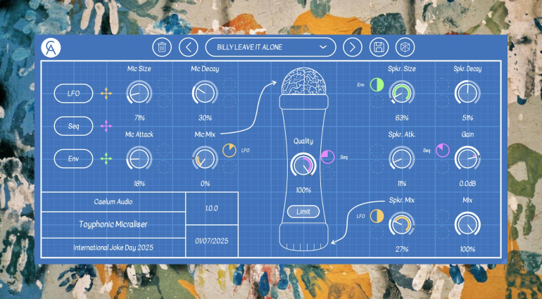 Toyphonic Micraliser: Caelum Audio Releases the Worst Plugin Ever - For Free!
