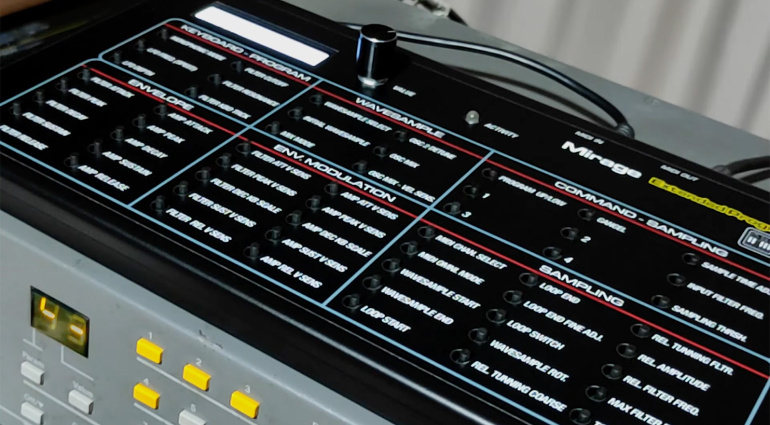 Doctor Synth Devices Ensoniq Mirage Extended Programmer T