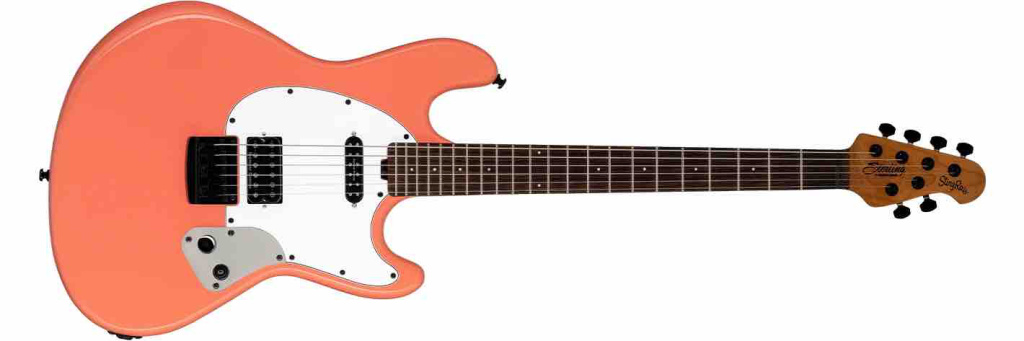 Fluff StingRay Sterling by Music Man Rula Thumb Red