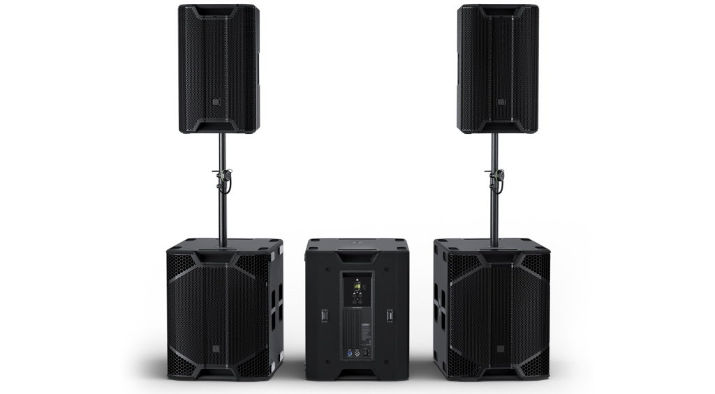 The cardioid setup for PA speakers
