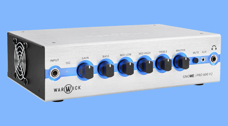 Warwick Unleashes The Gnome i Pro 600 V2: Improved, Light-Weight Bass Amp