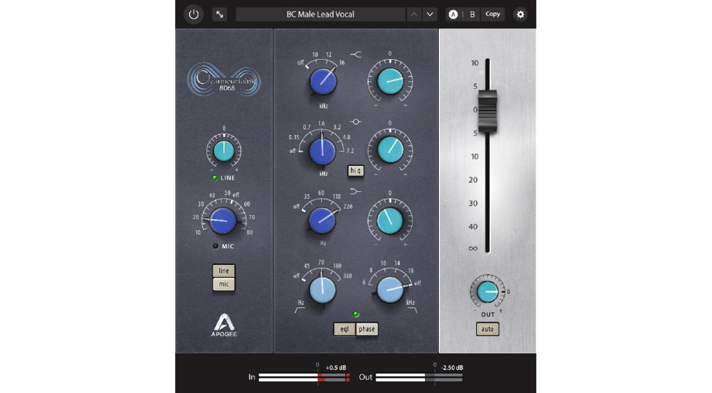 Apogee Clearmountain's 8068