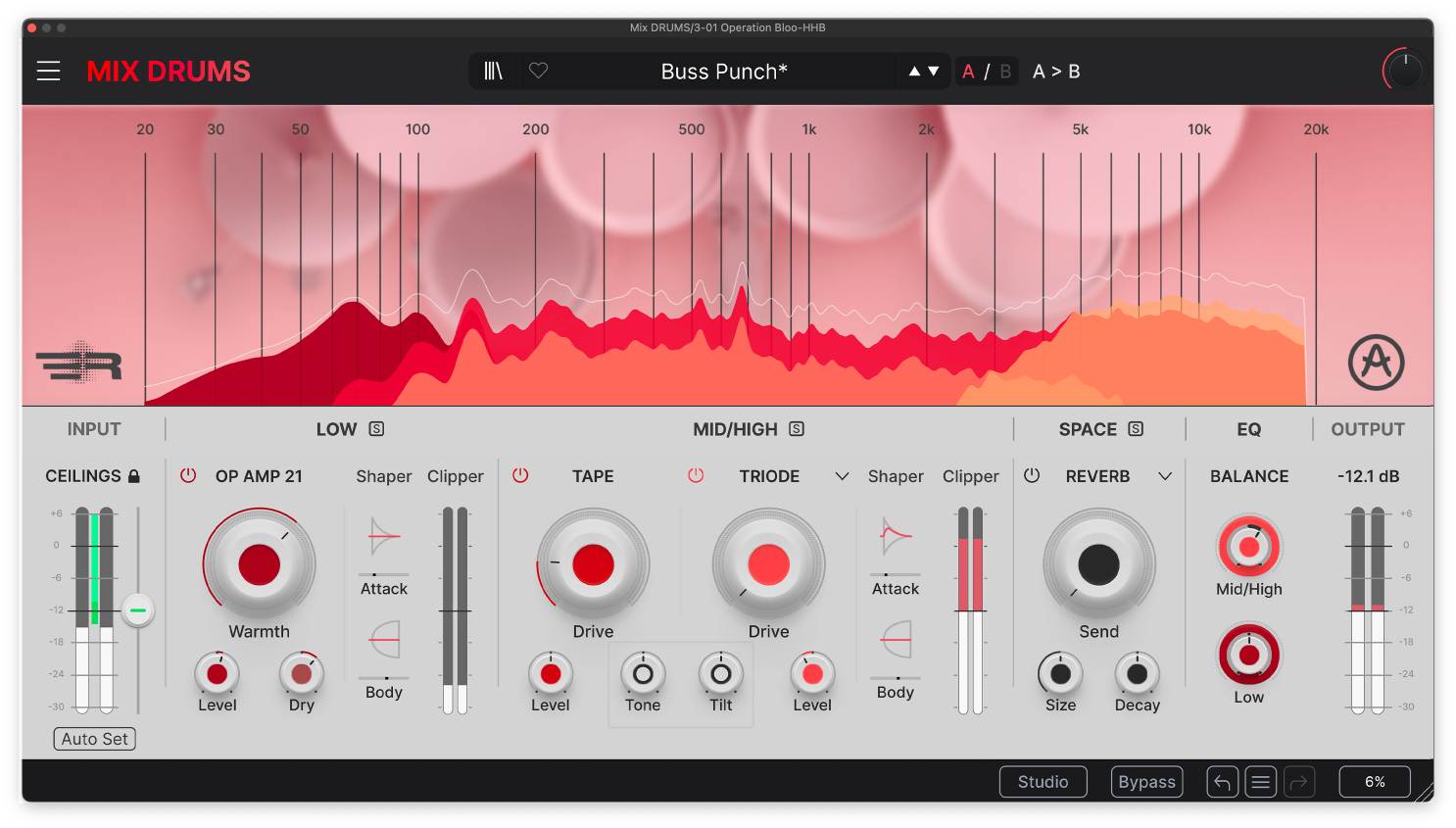 Arturia Mix DRUMS
