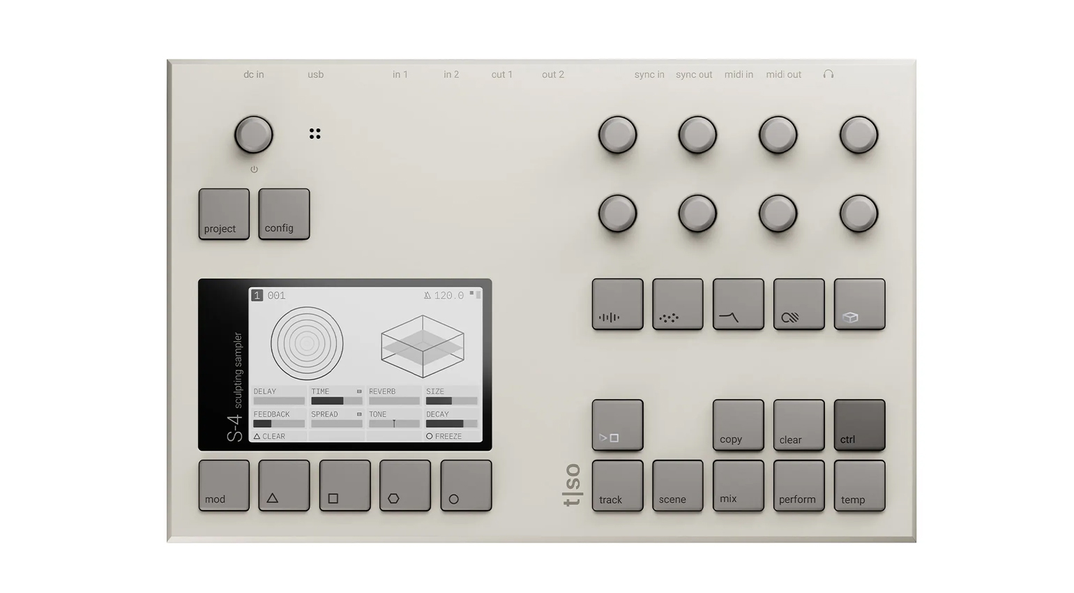 Torso Electronics S-4 White Edition