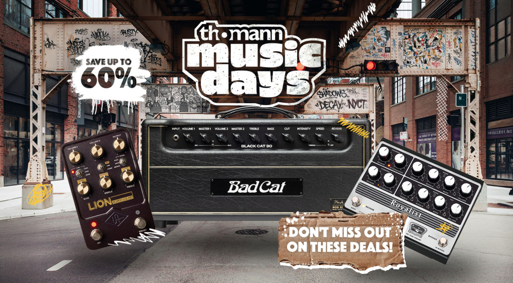Save Big on these Pedal Deals and Amps: Thomann Music Days 2026!