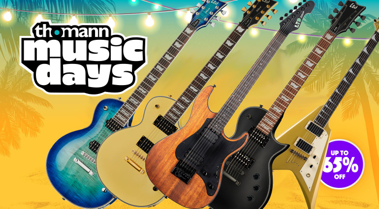 ESP deals: These Guitars are Now Available at Greatly Reduced Prices During Thomann Music Days!