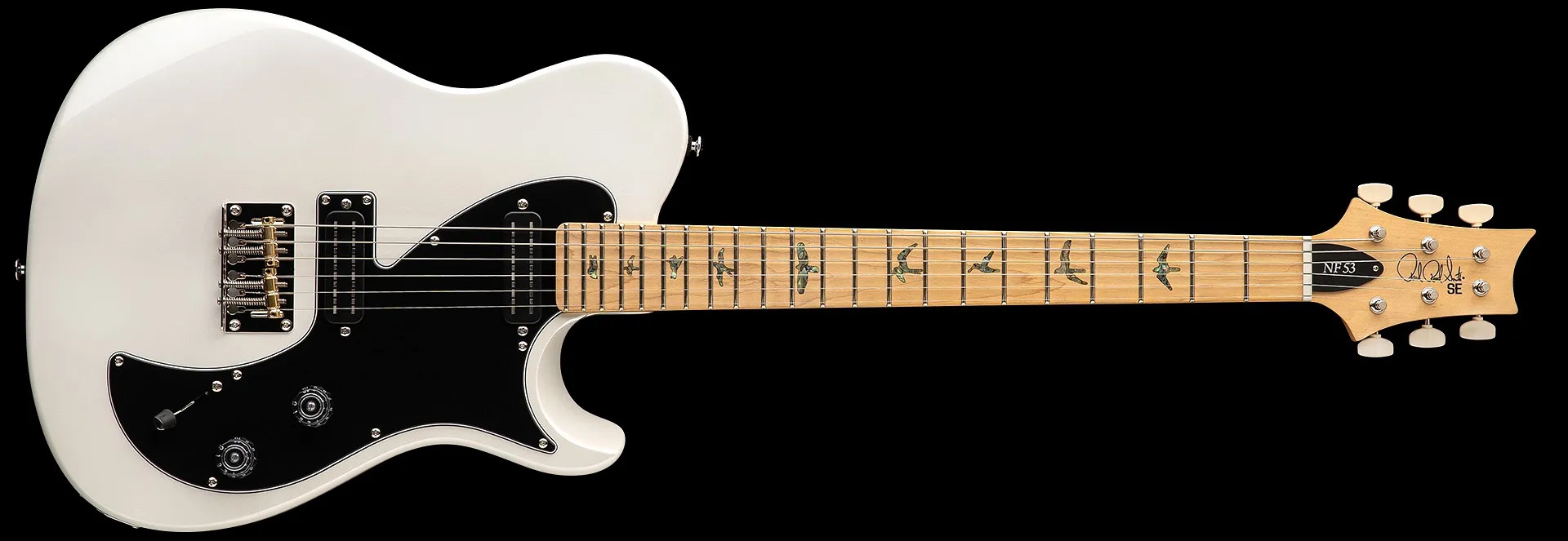 PRS SE NF 53 Pearl White