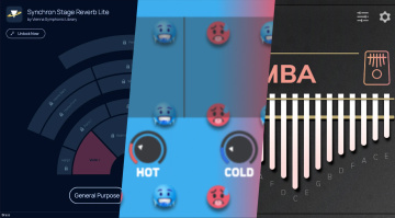 Synchron Stage Reverb Lite, 23HotCold, Kalimba: Free Plugins of the Week