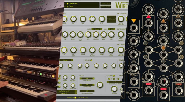 Rare Italian Synths, WirePluck, Quiver: Synth Journal