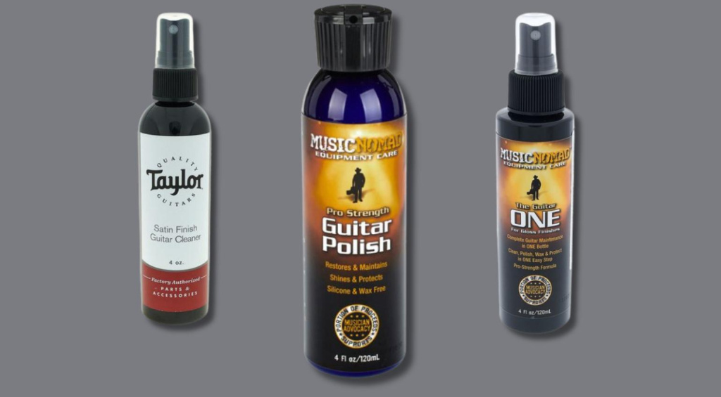 Guitar body cleaner