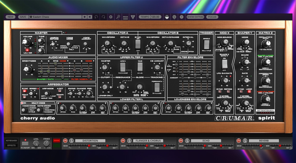 Cherry Audio Crumar Spirit No Keys