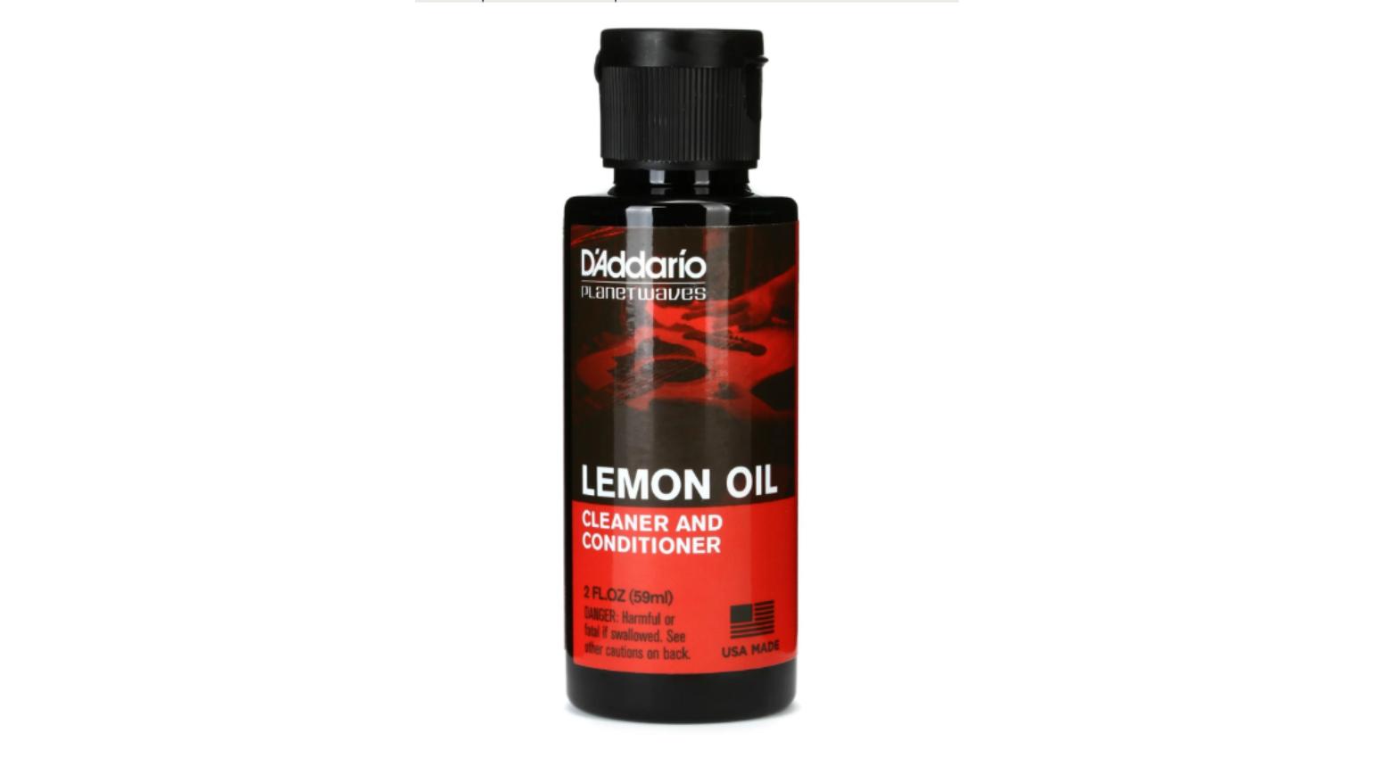 D'Addario Lemon Oil Cleaner and Conditioner