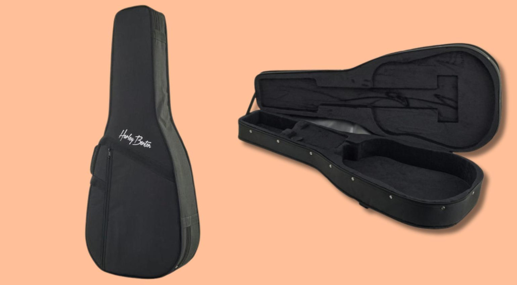 Harley Benton acoustic guitar case 
