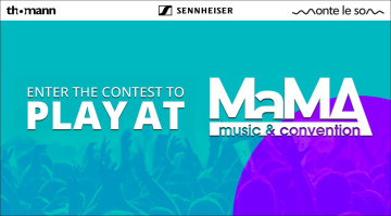 Win Your Slot at the MaMa Festival 2025 With Thomann and Monte le Son!