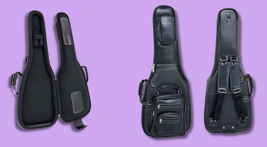 Leather gig bag gearnews guitar case