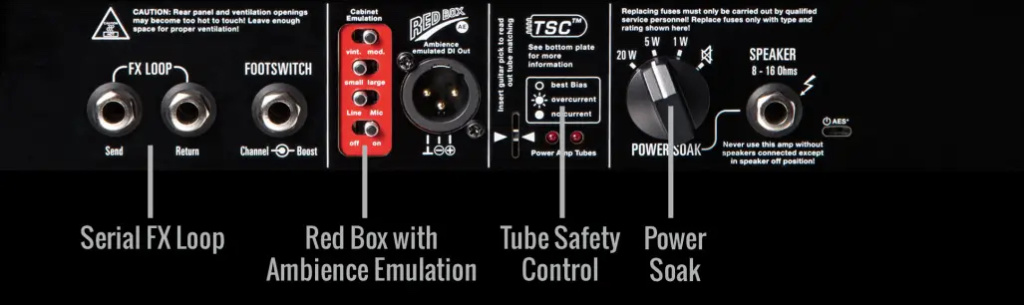 Hughes & Kettner TubeMeister Deluxe 20 Serial FX loop