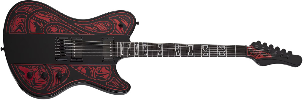 Schecter Ultra Przym Mercury Rose.Gloss Black.01